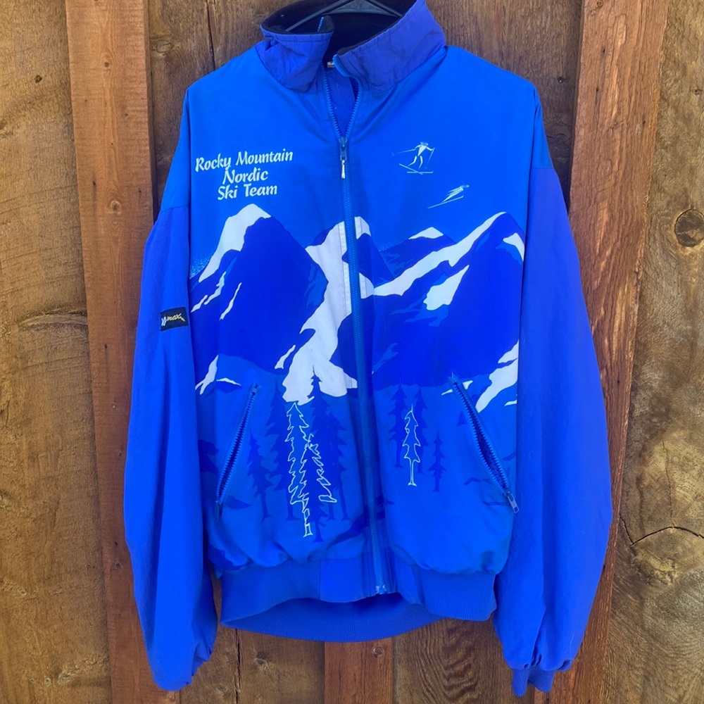 Rocky Mountain ski team jacket retro